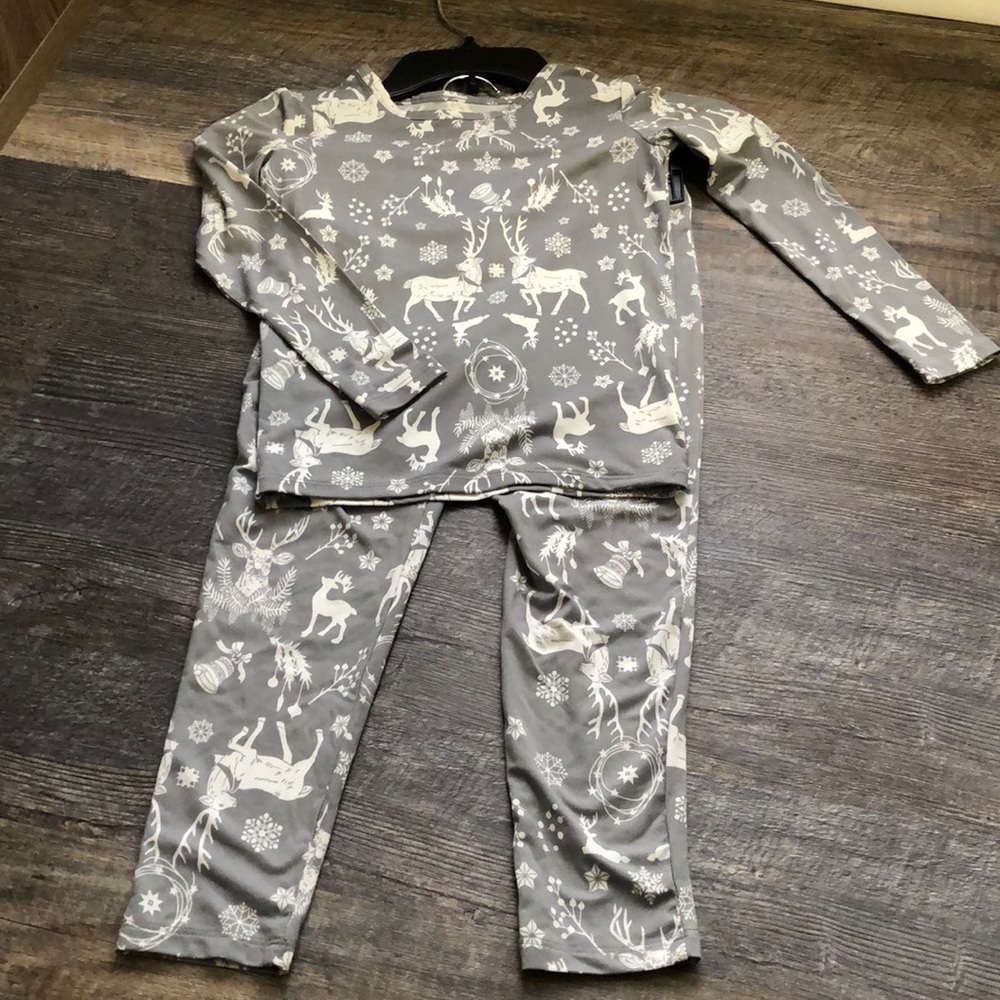 North Pole girls pj set